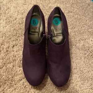 Impo Purple Zip Booties